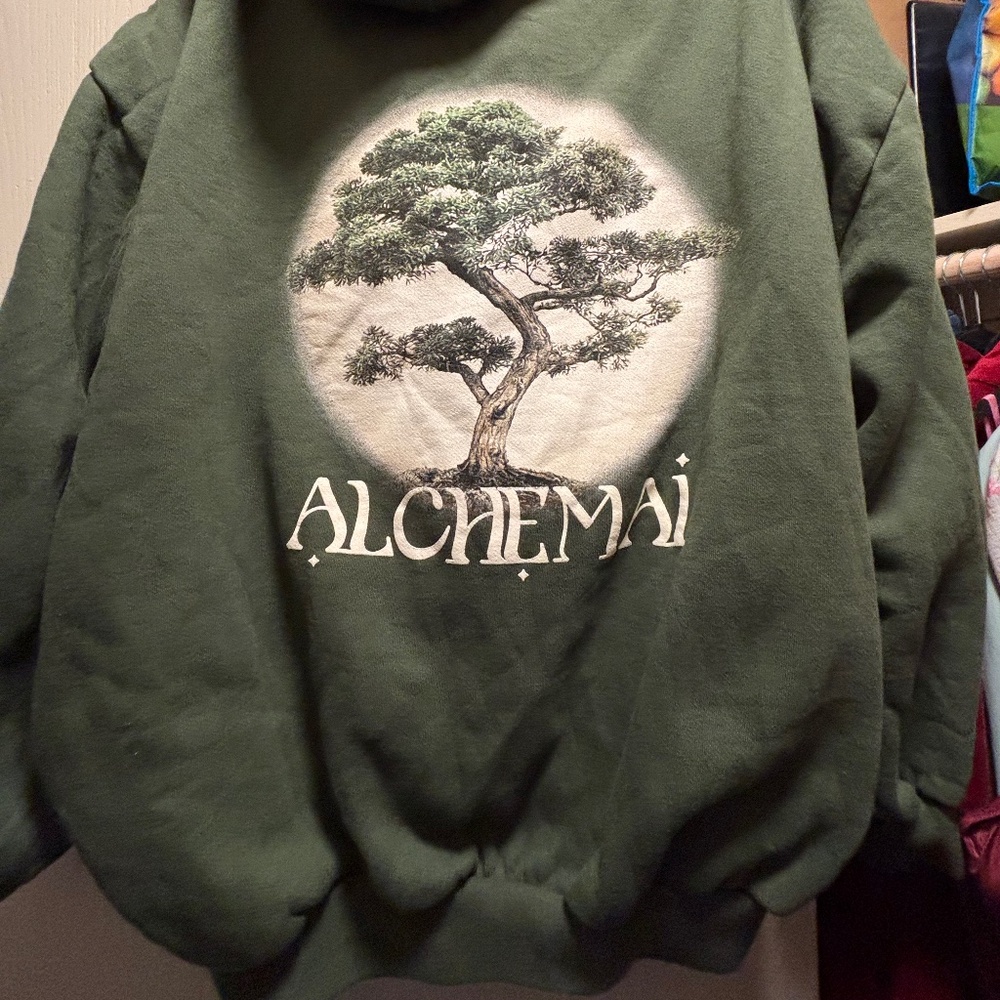 Alchemai Green Bonsai Hoodie